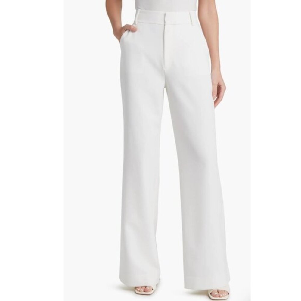 NWOT Favorite Daughter The Jones ivory Wide Leg Pants SIZE 8